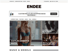 Tablet Screenshot of endeeonline.com